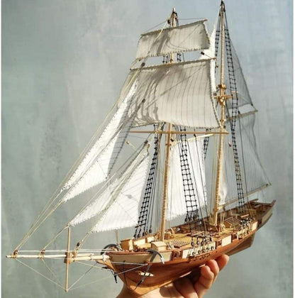 Classic Wooden Ship Assembly Kit