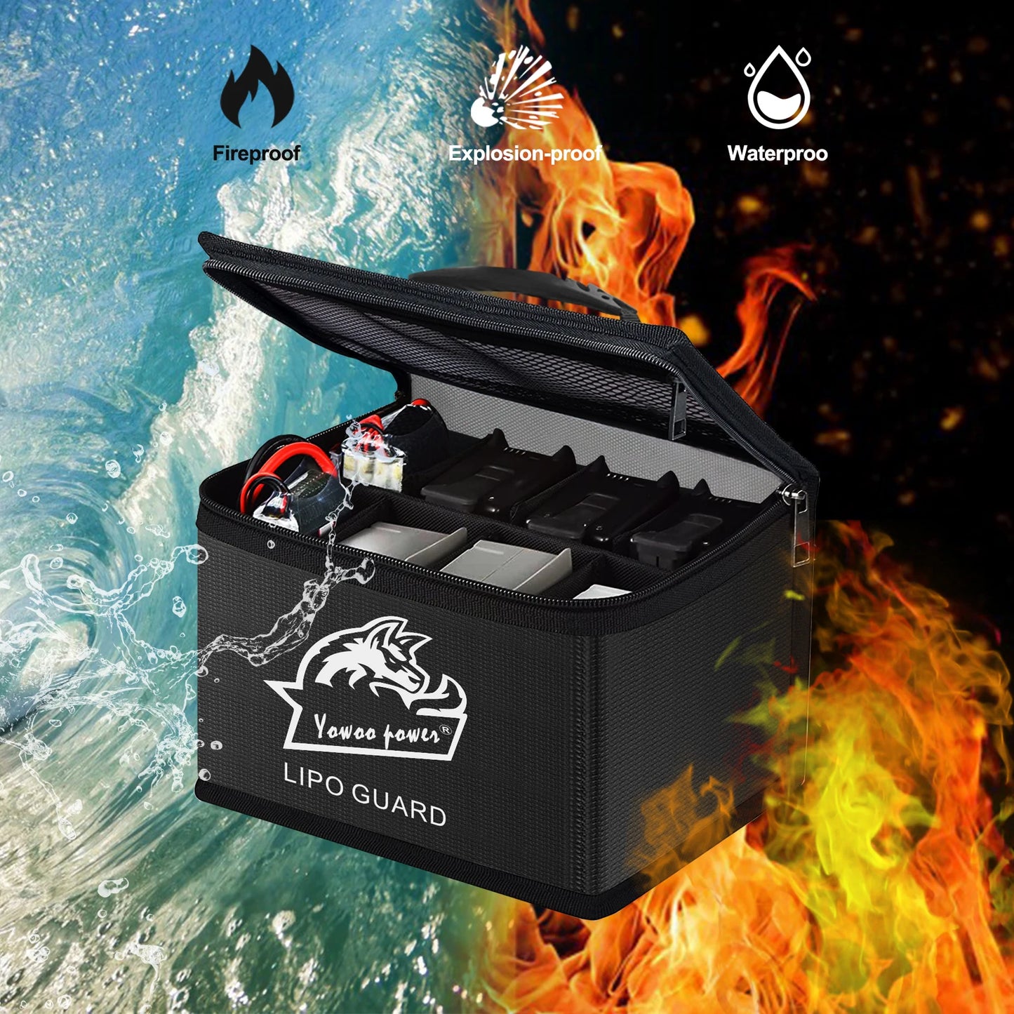Fireproof Battery Safety Bag