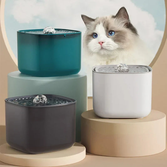 Fresh & Flowing Pet Drinking Bowl 3L | 0.7gal
