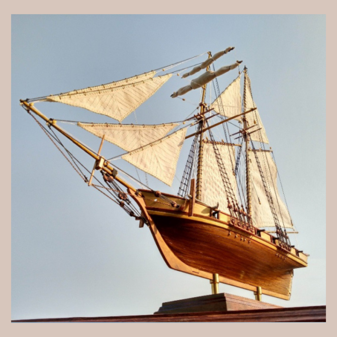Classic Wooden Ship Assembly Kit