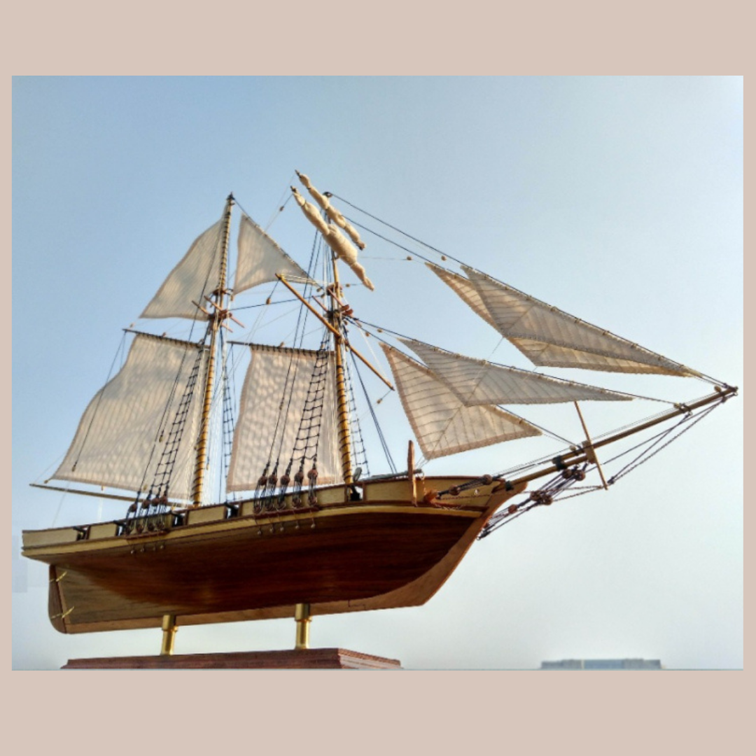 Classic Wooden Ship Assembly Kit